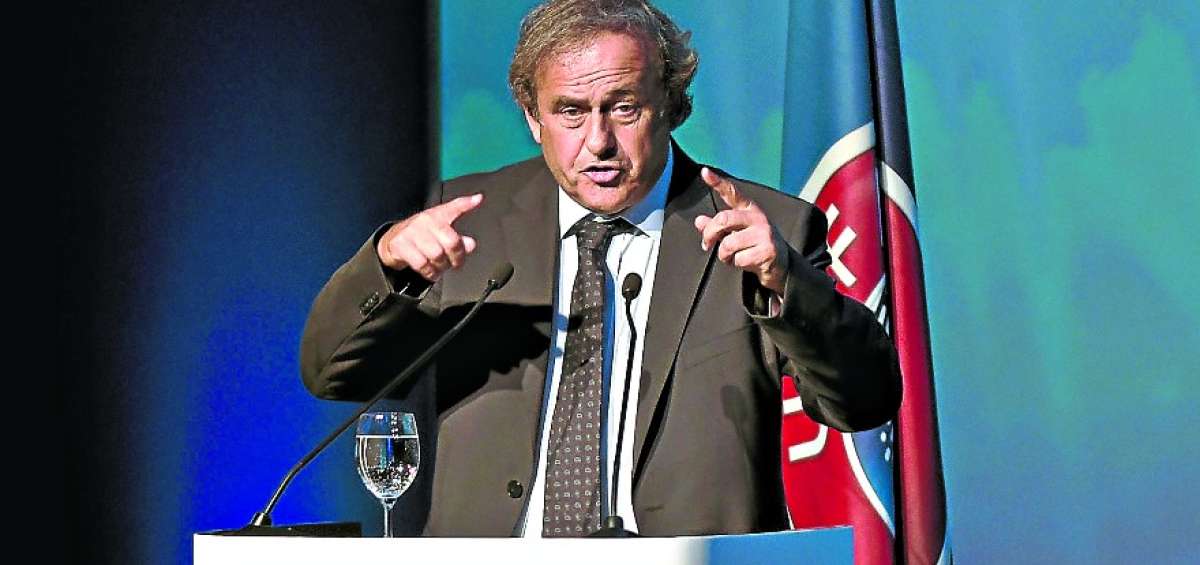 Michel Platini particip&oacute; la semana pasada en la Asamblea de la UEFA donde se eligi&oacute; al nuevo presidente del organismo internacional.