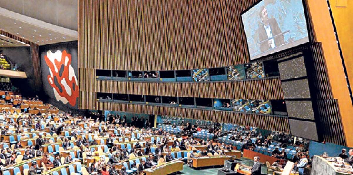Las resoluciones de la Asamblea General de la ONU no son vinculantes, sino m&aacute;s bien declarativas. Foto: Cortes&iacute;a