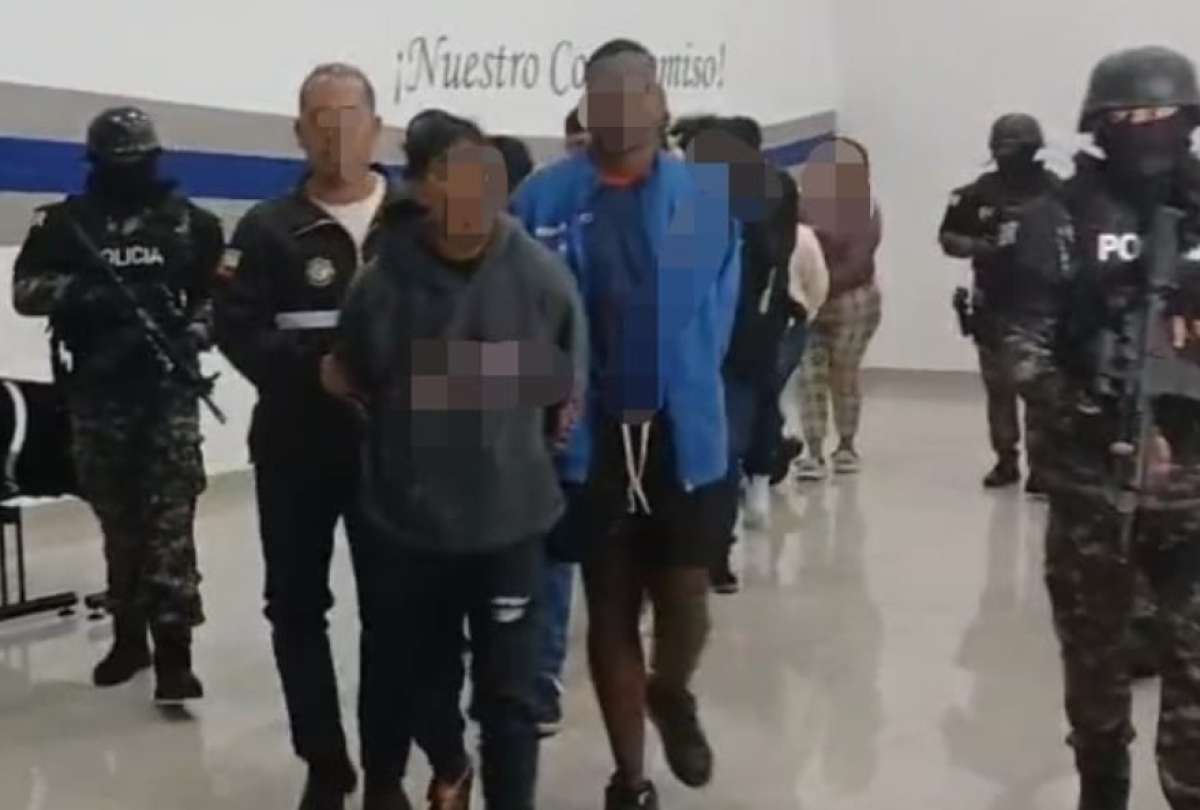 Policía Nacional detuvo a cuatro presuntos integrantes de 'Los Choneros'