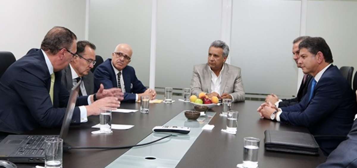 La reuni&oacute;n se efectu&oacute; la ma&ntilde;ana de este jueves, en Quito.
