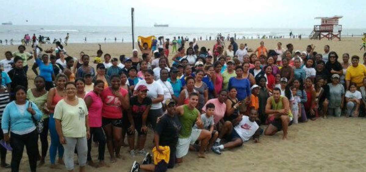 &lsquo;Ecuador Ejerc&iacute;tate&rsquo; llev&oacute; alegr&iacute;a al barrio Nigeria de Guayaquil