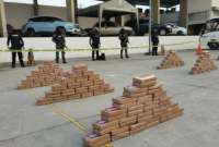 La Policía incautó 206 toneladas de droga en Ecuador, en lo que va de 2023.