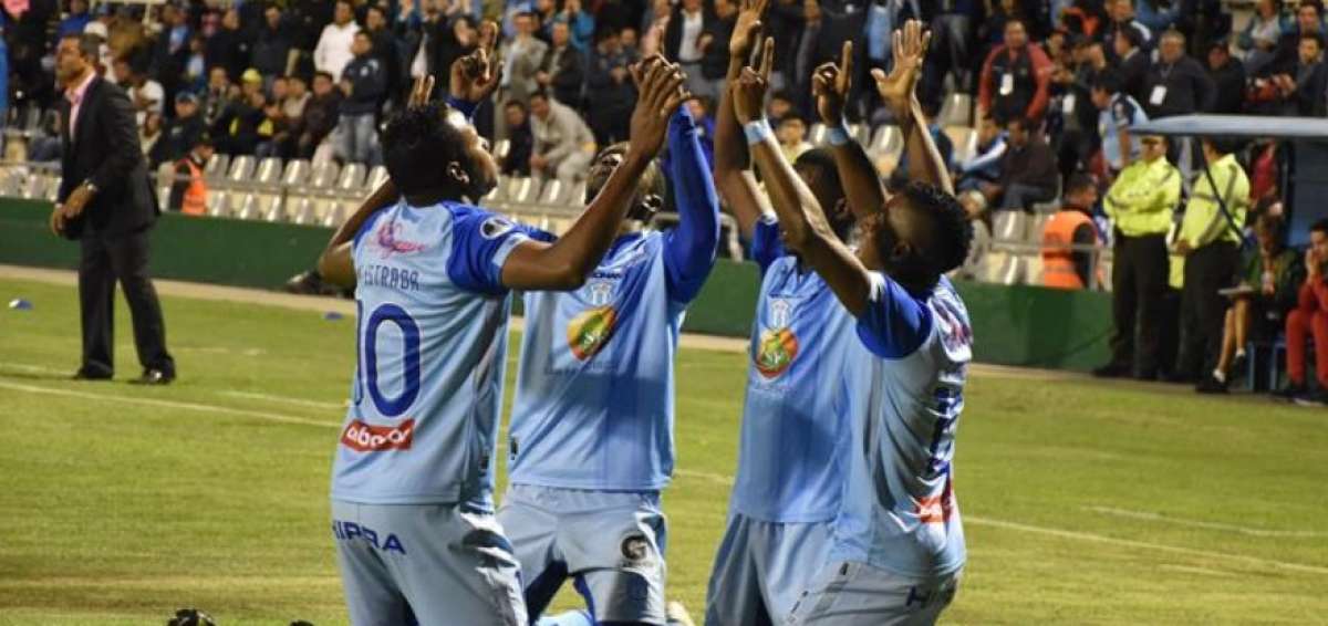 Ronald Champang y Carlos Arboleda fueron los encargados de darle vuelta al marcador en Ambato.