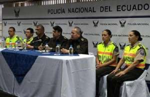 El Comandante de la Polic&iacute;a emiti&oacute; este anuncio durante una rueda de prensa, la ma&ntilde;ana de hoy. Foto: Cortes&iacute;a