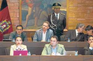 Los ediles sostuvieron 2 sesiones de Concejo en un mismo d&iacute;a de manera inusual. Foto: Archivo / El Tel&eacute;grafo.