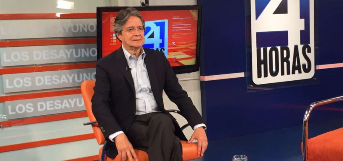 Guillermo Lasso fue entrevistado la ma&ntilde;ana de este martes.