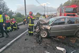 La mañana de este viernes 27 de junio se registró un accidente de tránsito en la Simón Bolívar. Hay un muerto y tres heridos.