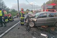 La mañana de este viernes 27 de junio se registró un accidente de tránsito en la Simón Bolívar. Hay un muerto y tres heridos.