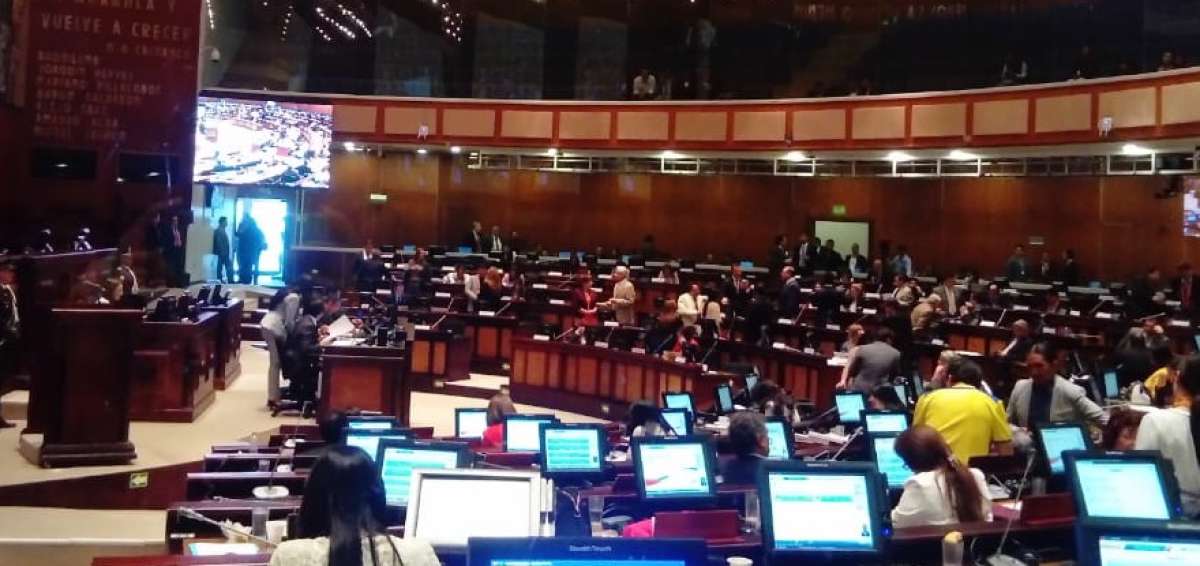 Pleno de la Asamblea Nacional.