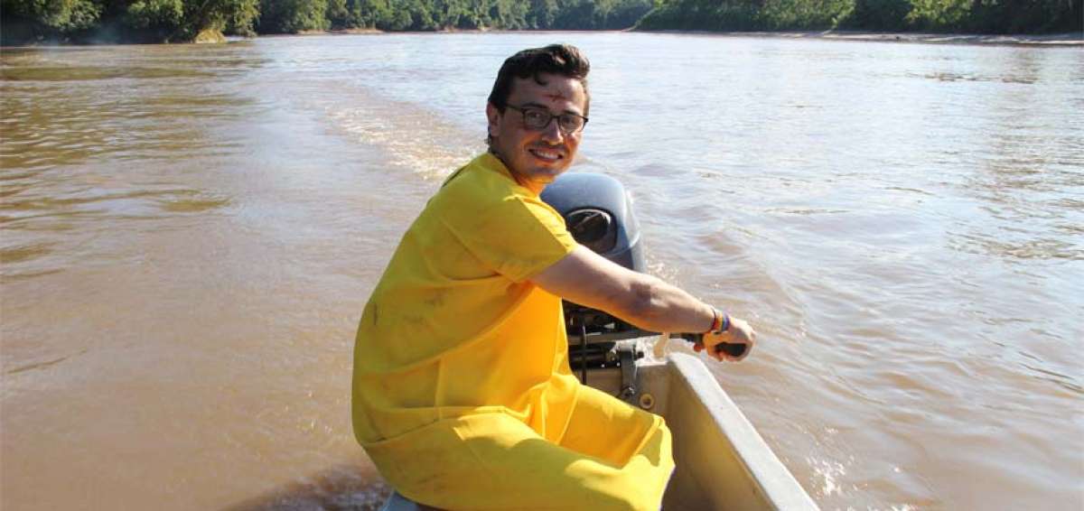 Juan Jos&eacute; Aniceto recorri&oacute; durante cinco a&ntilde;os la Amazon&iacute;a ecuatoriana. Ya es conocido en varias comunidades.