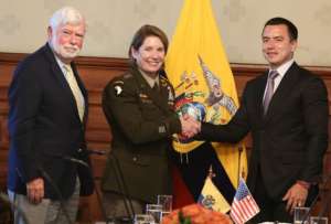 El Presidente acordó incrementar la cooperación en seguridad con el Comando Sur de los EE.UU.