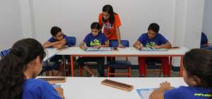 Los estudiantes se preparan para su pr&oacute;xima competencia en noviembre, que consiste en resolver 70 operaciones aritm&eacute;ticas en 5 minutos.
