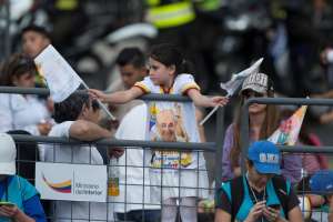 Las postales que dej&oacute; el primer d&iacute;a de Francisco en Ecuador
