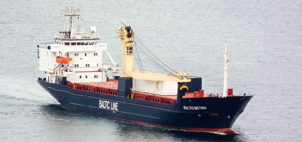 El Baltic Betina zarpa con productos hacia Gal&aacute;pagos
