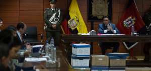 La audiencia de vinculaci&oacute;n se desarroll&oacute; en la Corte Nacional de Justicia. 
