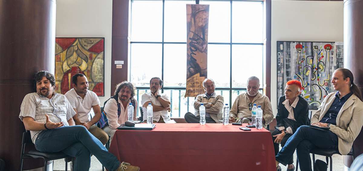Santiago Rold&oacute;s, An&iacute;bal P&aacute;ez, Patricio Vallejo, Juan Coba, Nixon Garc&iacute;a, Miguel Rubio y Nelda Castillo. 