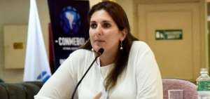 Monserrate Jim&eacute;nez, secretaria adjunta de la Conmebol.