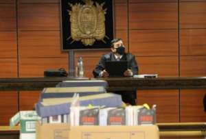 El Tribunal de la causa que se desarroll&oacute; en la Corte Nacional de Justicia.