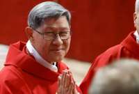 El video del cardenal filipino y candidato a Papa, Luis Tagle cantando Imagine salió a la luz en las últimas horas. 