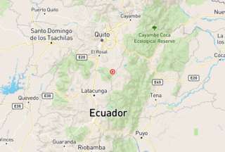Un temblor se registró en Latacunga y tuvo una magnitud de 3,2. 