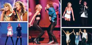 Taylor Swift invita a otros famosos a cantar