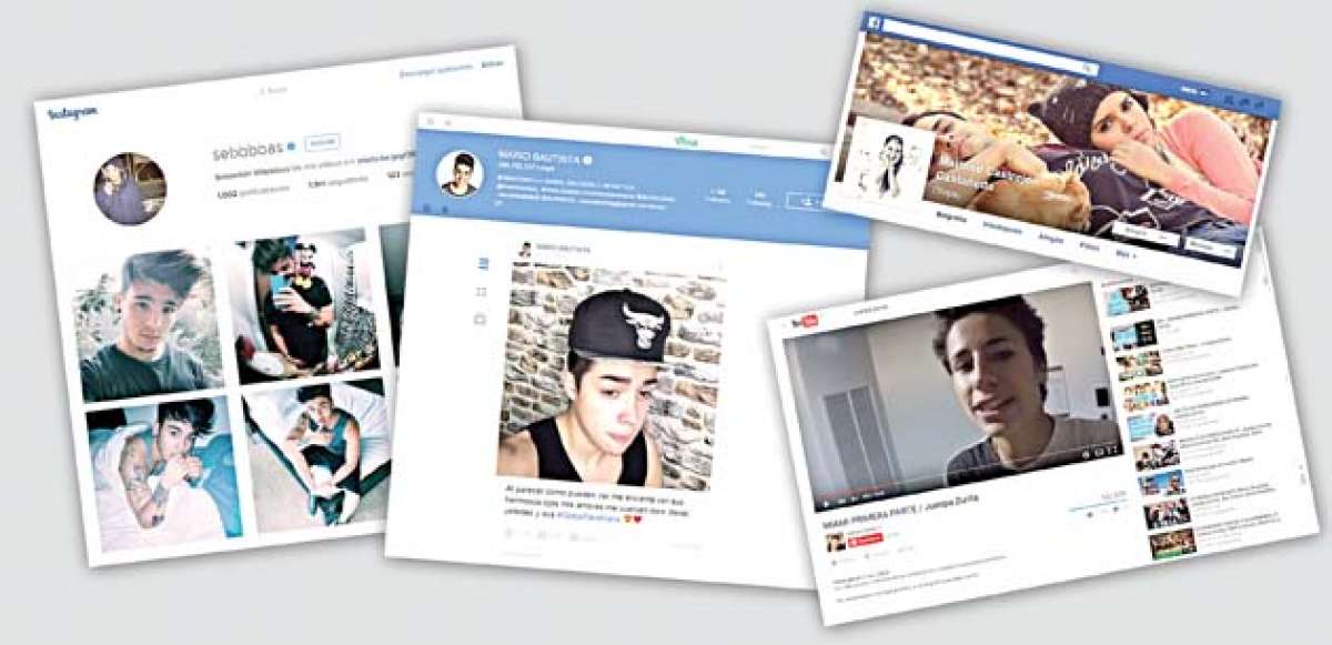 Las redes sociales dieron espacio para que aparezcan nuevos famosos