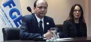 El fiscal general de Ecuador, Carlos Baca Mancheno.