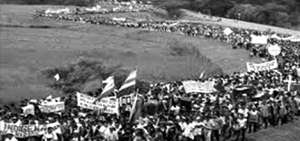 En los 90 fue el primer levantamiento ind&iacute;gena