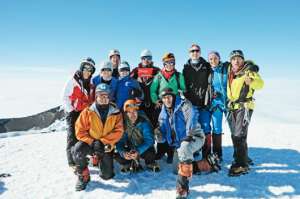 El esfuerzo de subir a la monta&ntilde;a