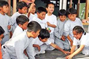 Los ni&ntilde;os son los principales actores en el Museo del Yaku, al sur de la ciudad.