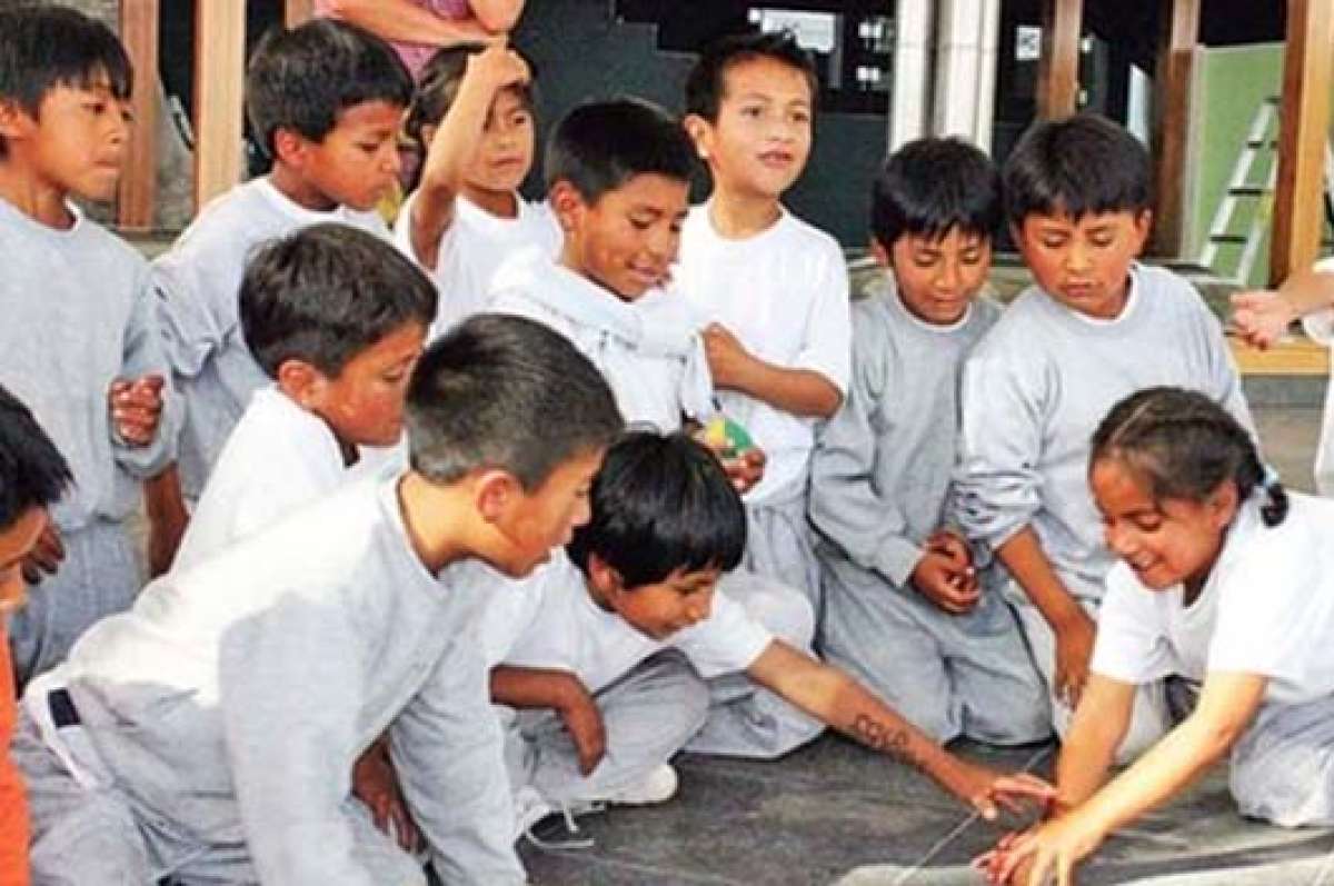 Los ni&ntilde;os son los principales actores en el Museo del Yaku, al sur de la ciudad.