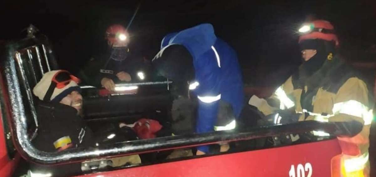 Excursionistas fueron rescatados en el volc&aacute;n Carihuairazo