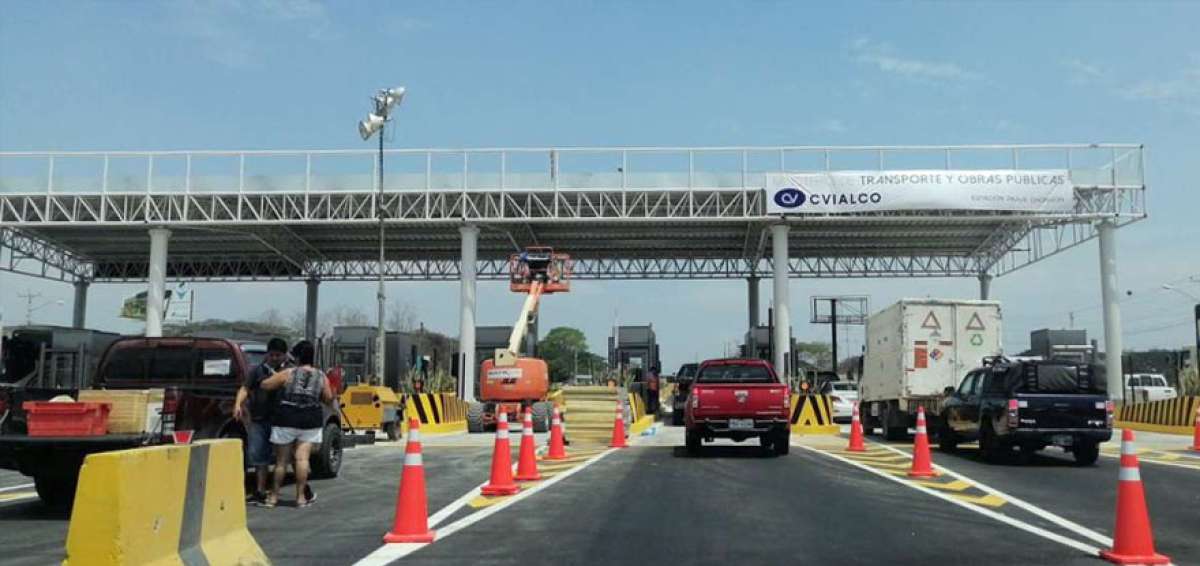 Nuevo peaje de la v&iacute;a a la Costa inicia cobro de $ 1, hasta ayer costaba $ 0,25