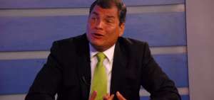 Rafael Correa defiende la inocencia de Jorge G.
