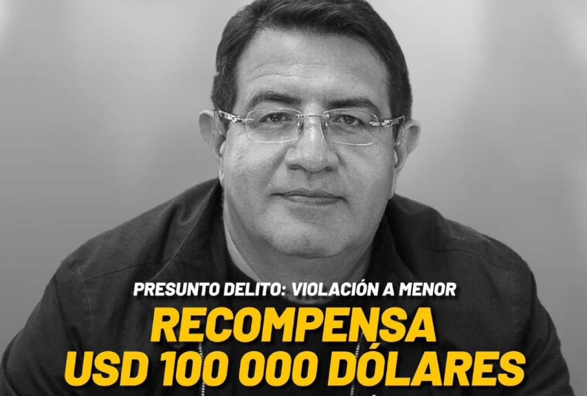 Gobierno busca a Santiago Díaz Asque y ofrece recompensa de USD 100.000