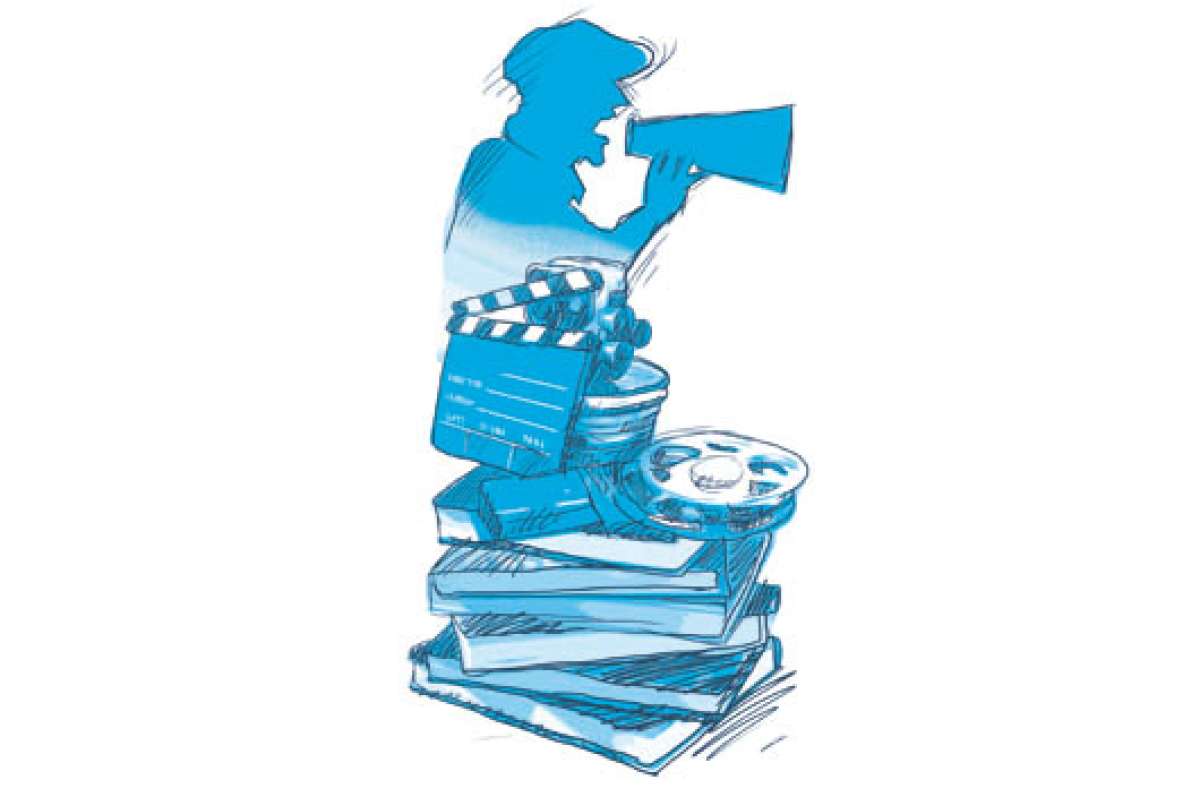 Se incentiva el cine nacional desde las aulas, como es el caso de Universidad de las Artes. Ilustraci&oacute;n : Patricio Mosquera / El  Tel&eacute;grafo