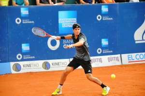 Emilio G&oacute;mez es el tenista ecuatoriano con mejor ranking ATP al momento (284). Foto: Cortes&iacute;a