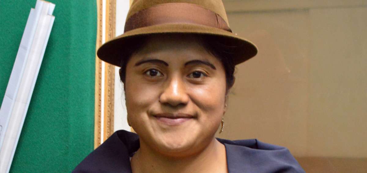 Norma Toaquiza, comunicadora del cant&oacute;n Pujil&iacute;