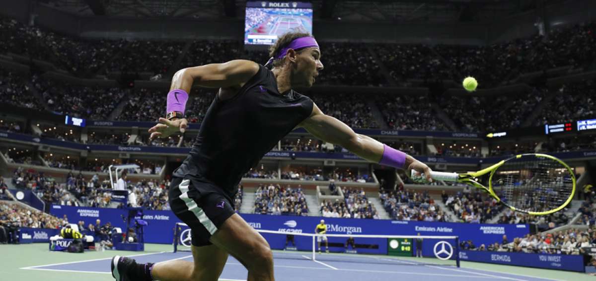 El tenista espa&ntilde;ol Rafael Nadal disputar&aacute; la final del US Open en Nueva York (Estados Unidos),este domingo 8 de septiembre de 2019, ante el ruso Daniil Medvedev. De vencer llegar&iacute;a a 19 t&iacute;tulos de Grand Slam en la era profesional, solo superado por Roger Federer (20).