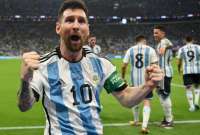 Lionel Messi abrió el triunfo de Argentina sobre México.