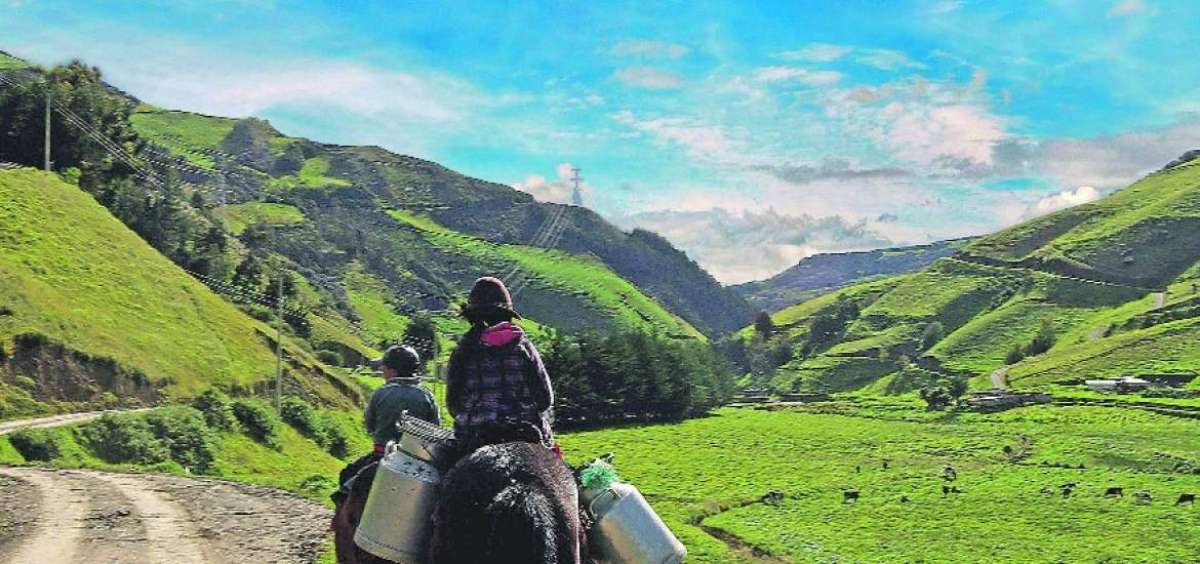 La tranquilidad que abriga al campesino