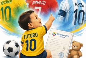 Neymar es el nombre que m&aacute;s se repite en Ecuador.