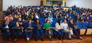 En el auditorio del Conservatorio de M&uacute;sica se reunieron los docentes del r&eacute;gimen Sierra- Amazon&iacute;a que buscan acceso al proceso de sectorizaci&oacute;n.