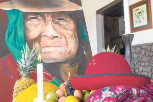 Las tradiciones de los pueblos son transmitidas a trav&eacute;s de generaciones.  Un compomente central de las comunidades ind&iacute;genas es el aspecto espiritual. Foto: Cortes&iacute;a Ministerio de Cultura.