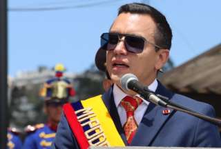 Durante la conmemoración del Primer Grito de la Independencia, el presidente Noboa reiteró su compromiso con la paz, la democracia y la seguridad