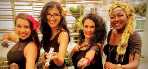 El grupo Karina Clavijo y las Damajuanas forma parte de la jornada Sonamos Latinoam&eacute;rica, que se presenta hoy en el Teatro Prometeo.   