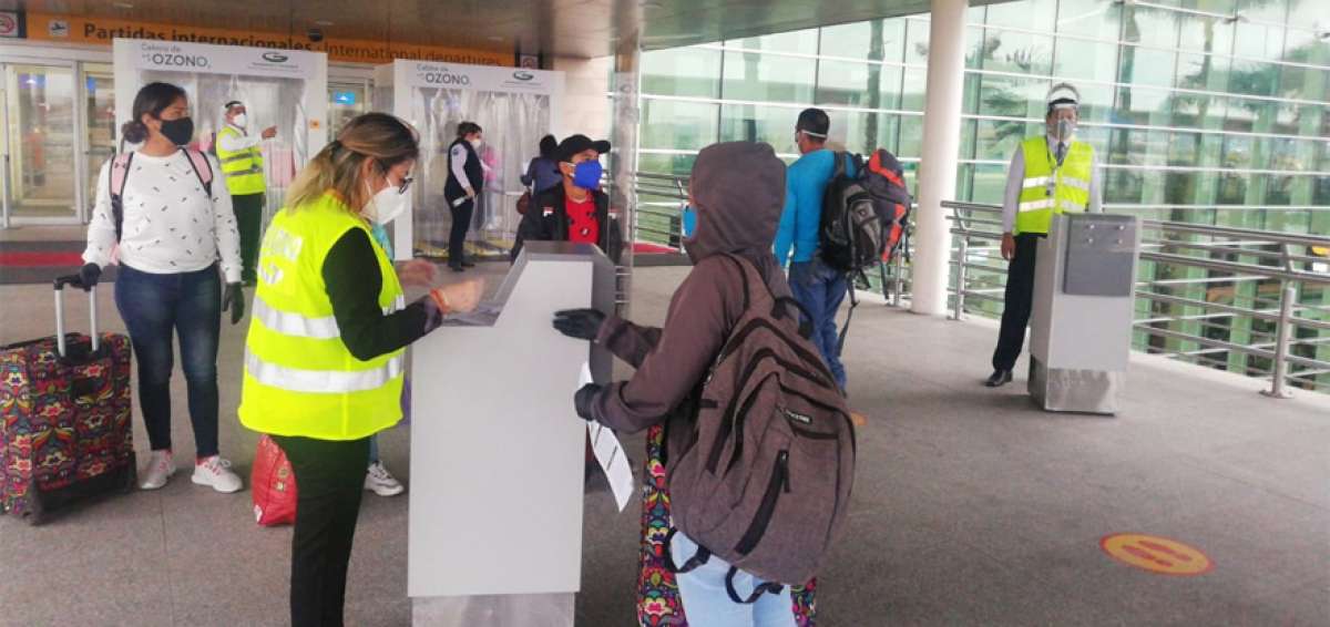 Los traslados humanitarios de personas que permanecieron en aislamiento se realizan con todos los protocolos de bioseguridad.