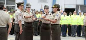 El general Marcelo Tobar entreg&oacute; el mando de la Zona 8 a la general Tannya Varela, quien de sus 33 a&ntilde;os de servicio 23 ha estado en Guayaquil.