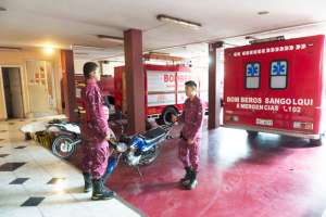 El Cuerpo de Bomberos de Sangolqu&iacute; fue conformado oficialmente hace unos 30 a&ntilde;os. Cuenta con un presupuesto de $ 1 mill&oacute;n anual. Foto: Archivo / El Tel&eacute;grafo