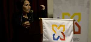 Mar&iacute;a de los &Aacute;ngeles Duarte, exministra de Obras P&uacute;blicas.